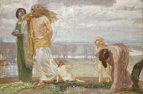 Erich Kuithan, Der Frühling, um 1906