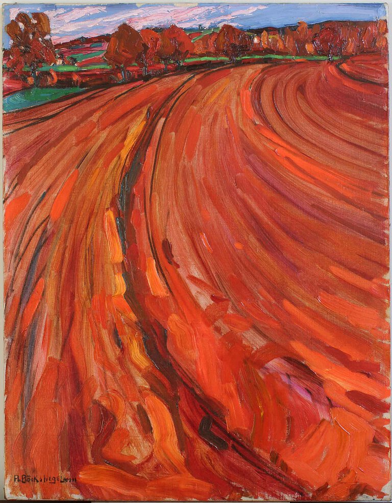 Peter August Böckstiegel: Rote Erde, 1911