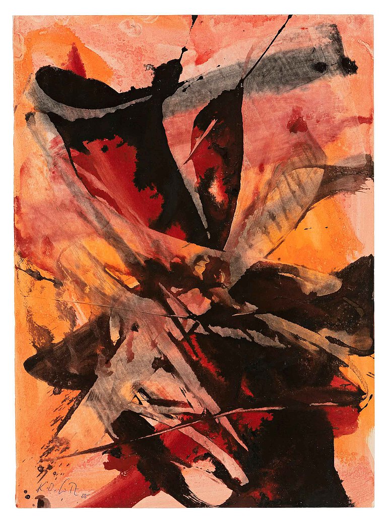 Karl Otto Götz, Ohne Titel, 1955