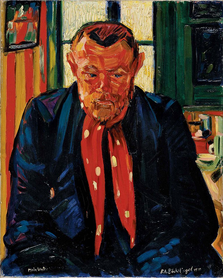 Peter August Böckstiegel: Mein Vater, 1910