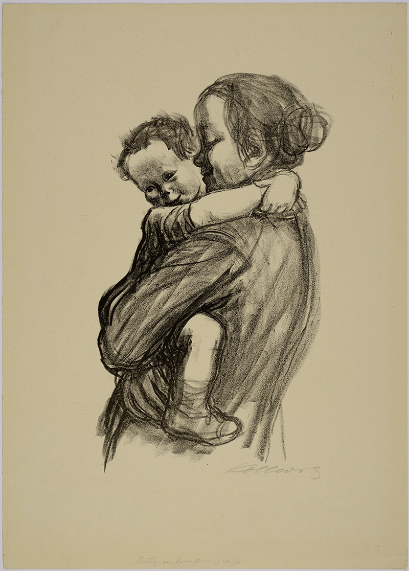 Käthe Kollwitz: Mutter mit Jungen, 1933